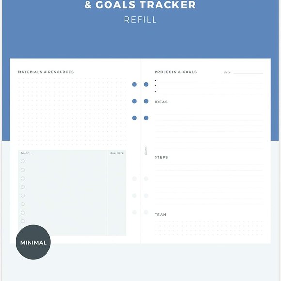 Planner Project Refill Sheets New - Picture 3 of 11